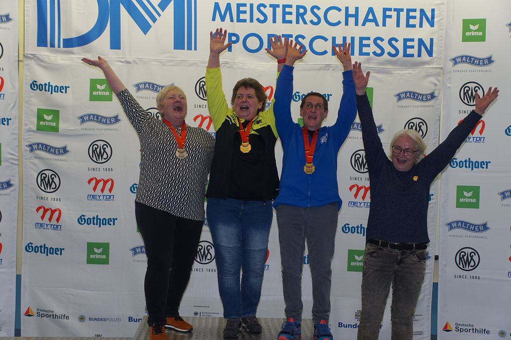 Marion Skorzinski Deutsche Meisterin 2025 in der Kl. Seniorinnen II